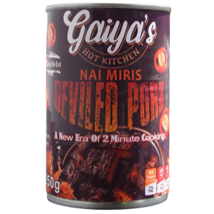 Gaiya's Hot Kitchen Canned Nai Miris Devilled Pork 350g